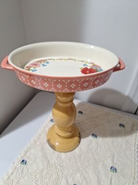 The Pioneer Woman Coral Ceramic Serving Platter